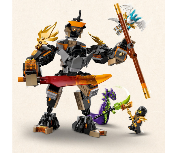 LEGO NINJAGO 71854 Mech specjalny Cole’a i Zane w smoczej zbroi - 1473537 - zdjęcie 9